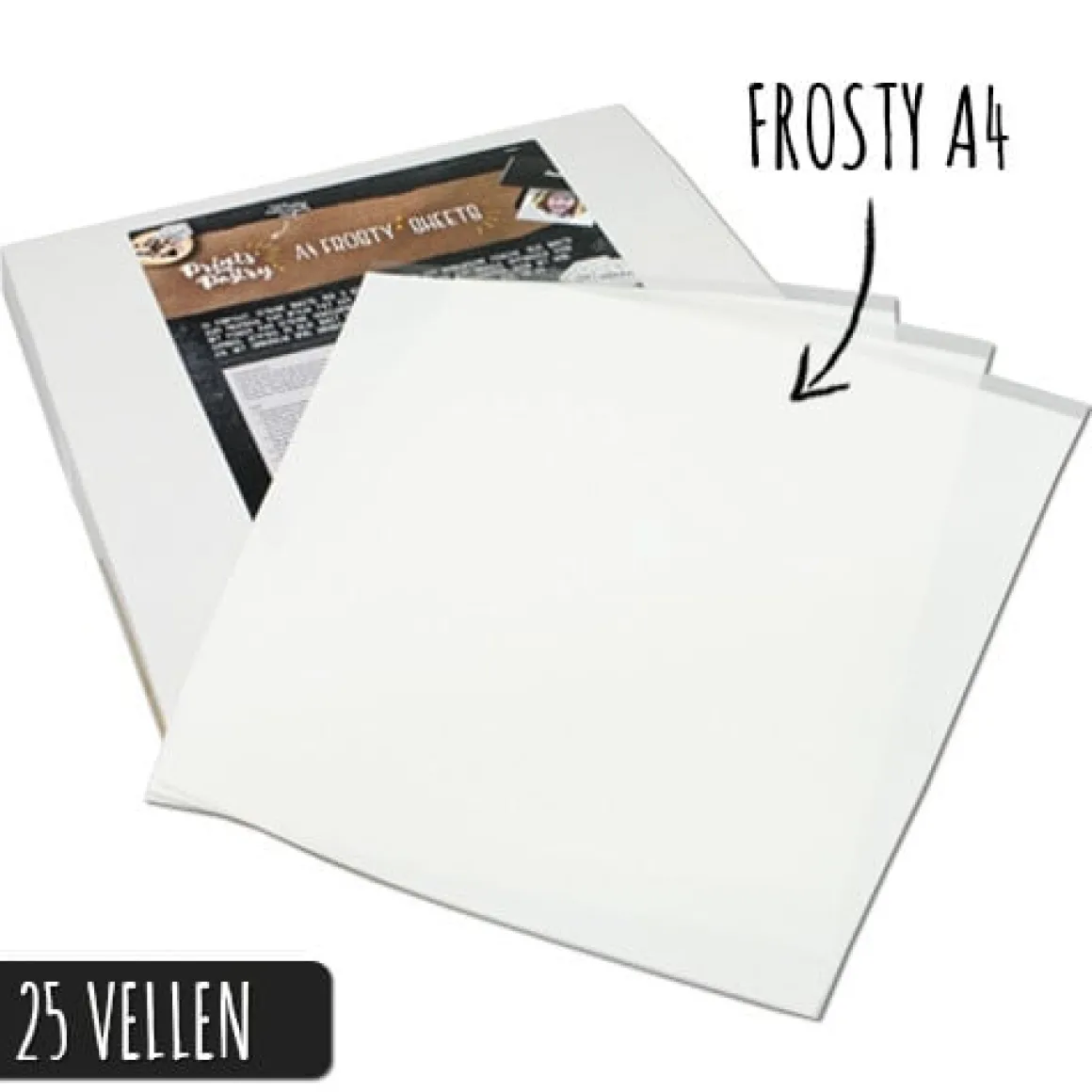 Frosty sheets 2.0 A4-formaat (25 vellen)