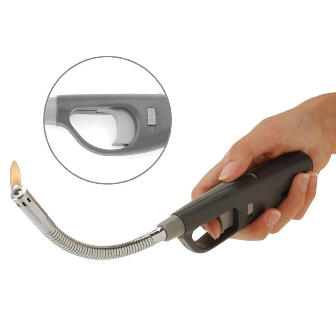 Gasaansteker Flexibel 27cm