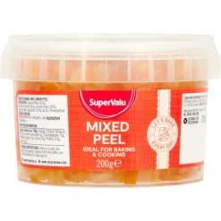 Gekonfijte Sinaasappel en Citroen Schillen 200gr.