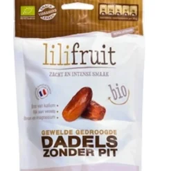 Gewelde Gedroogde Dadels zonder Pit Biologisch 150g