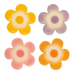 Günthart Chocoladedecoratie Bloemen Gekleurd 192st.