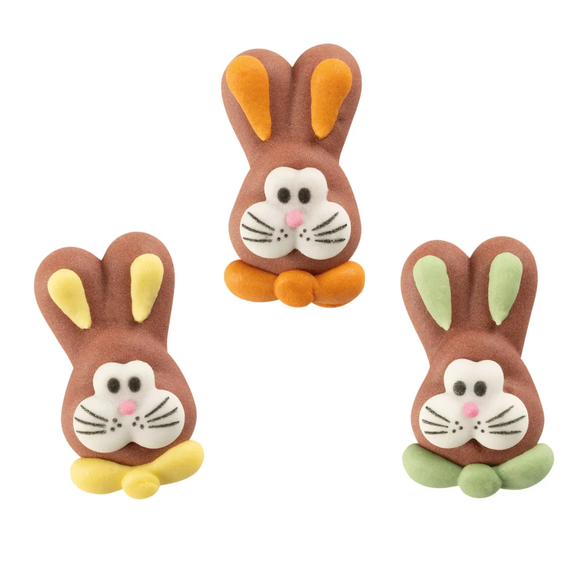 Günthart Suikerdecoratie Paashazen 72st.