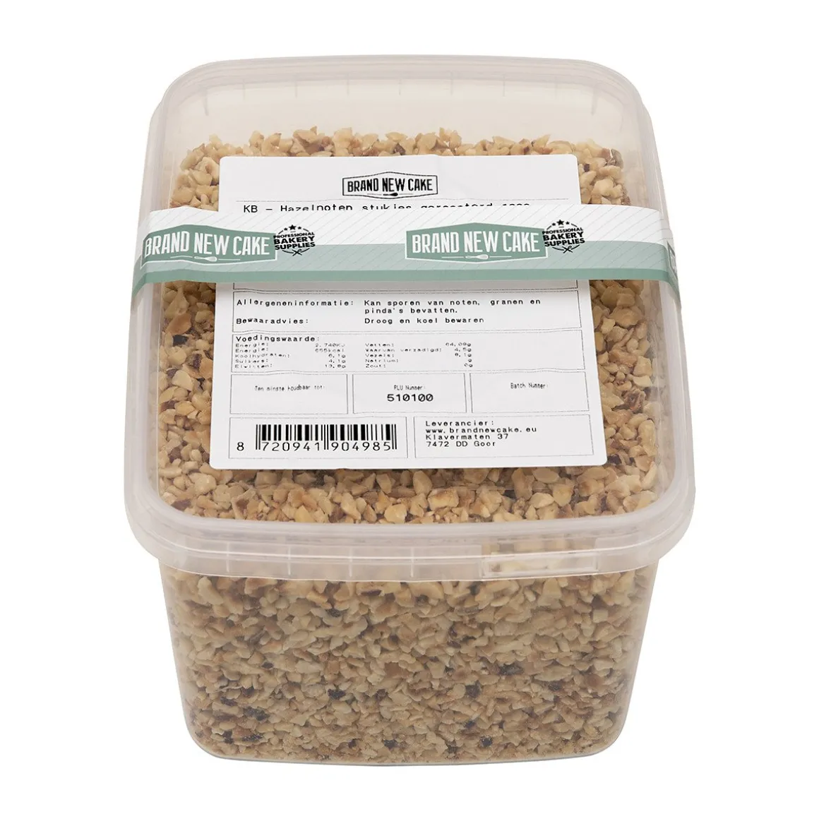 Hazelnoten Stukjes Geroosterd 1kg