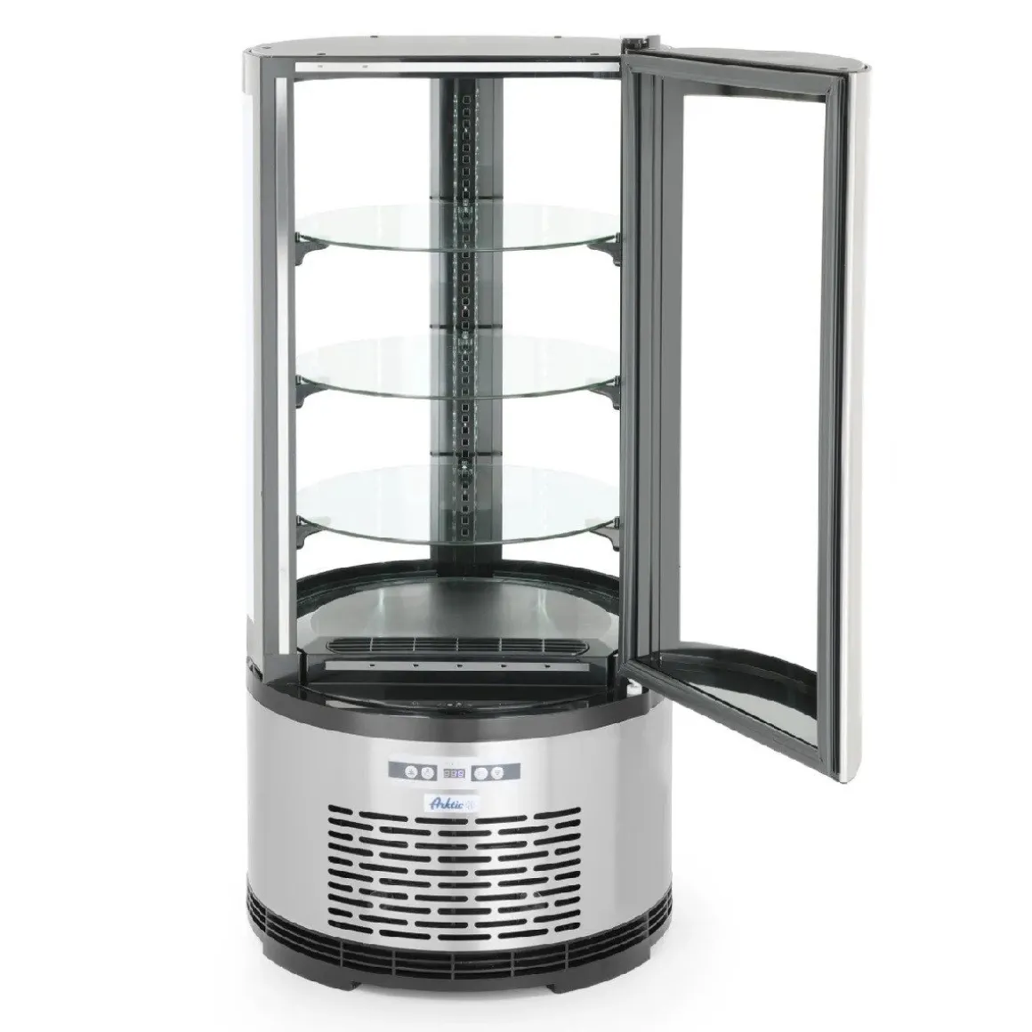 Hendi Arktic Gebaksvitrine Rond 100 Liter