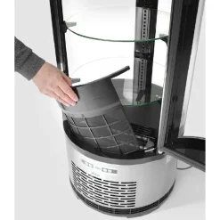 Hendi Arktic Gebaksvitrine Rond 100 Liter