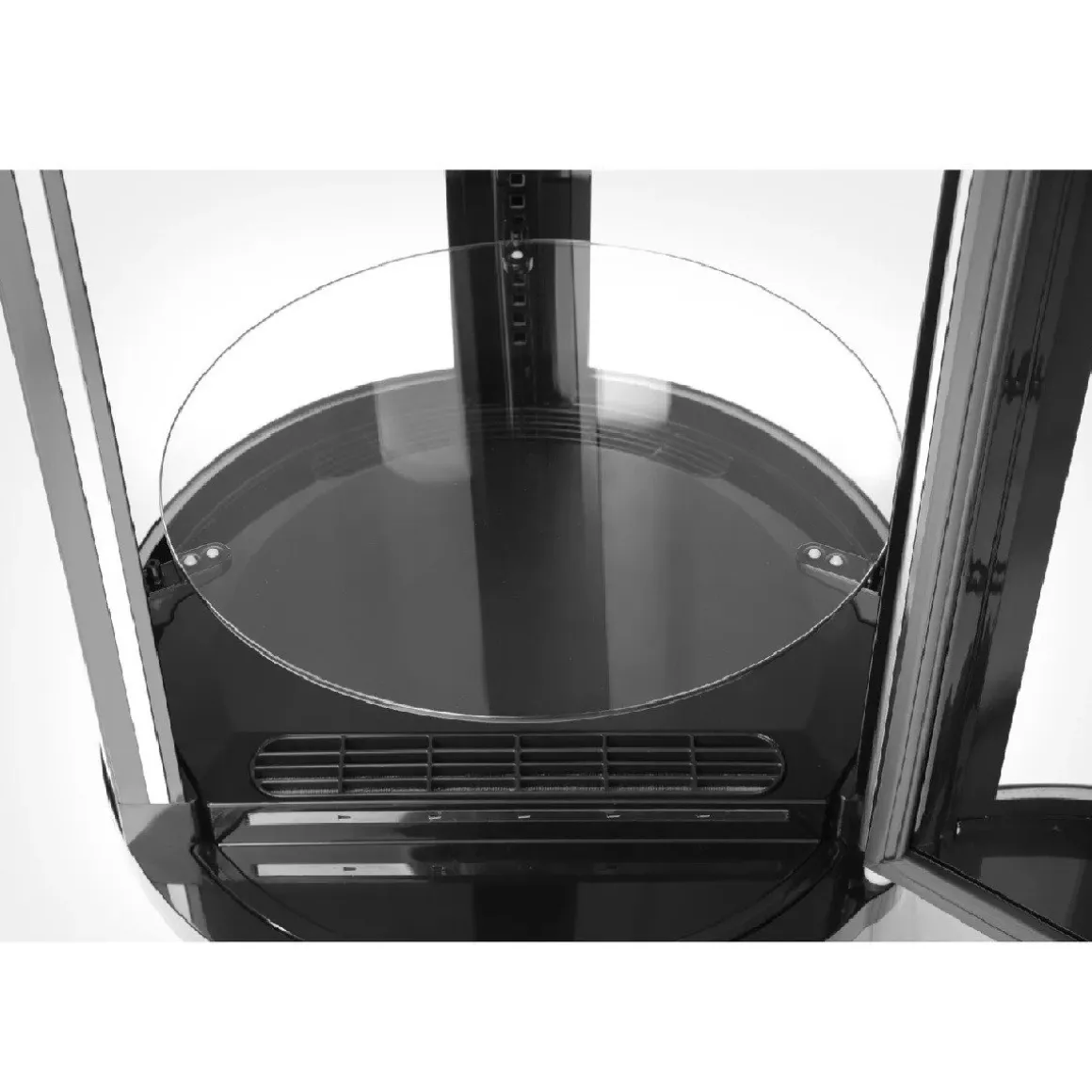 Hendi Arktic Gebaksvitrine Rond 100 Liter