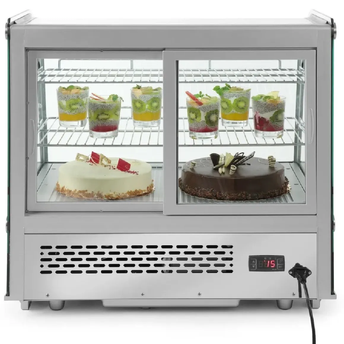 Hendi Arktic Gebakvitrine 120 Liter