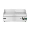 Hendi Bakplaat half geribbeld 1/2 glad 1/2 geribd 230V/2400W