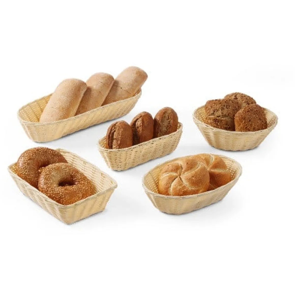 Hendi Broodmandje Rechthoekig 22,5x15x6,5cm