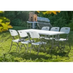 Hendi Buffettafel inklapbaar 1800x740x(H)740mm