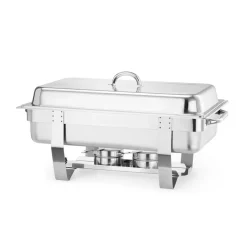 Hendi Chafing Dish Set + 2x GN 1/2 & 3x GN 1/3