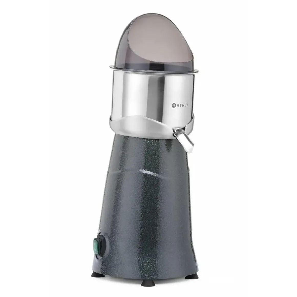 Hendi Citruspers elektrisch met Anti-Spatkap hoog