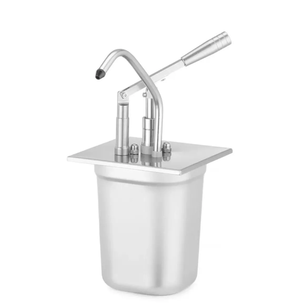 Hendi Deksel met pomp voor GN-1/6 containers