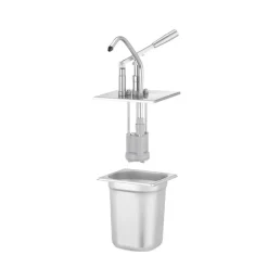 Hendi Deksel met pomp voor GN-1/6 containers