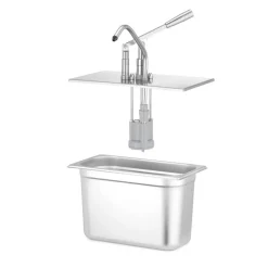 Hendi Deksel met pomp voor GN-1/3 containers