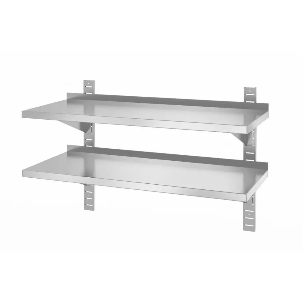 Hendi Dubbele verstelbare wandplak + 2 beugels 100cm