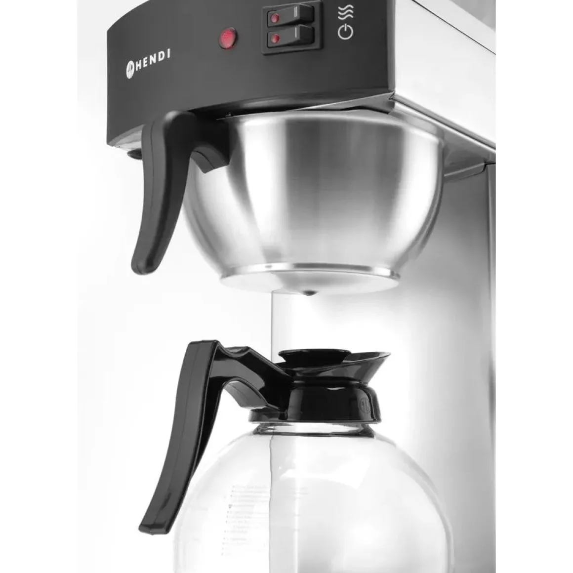 Hendi Filter koffiezetapparaat dubbele kan