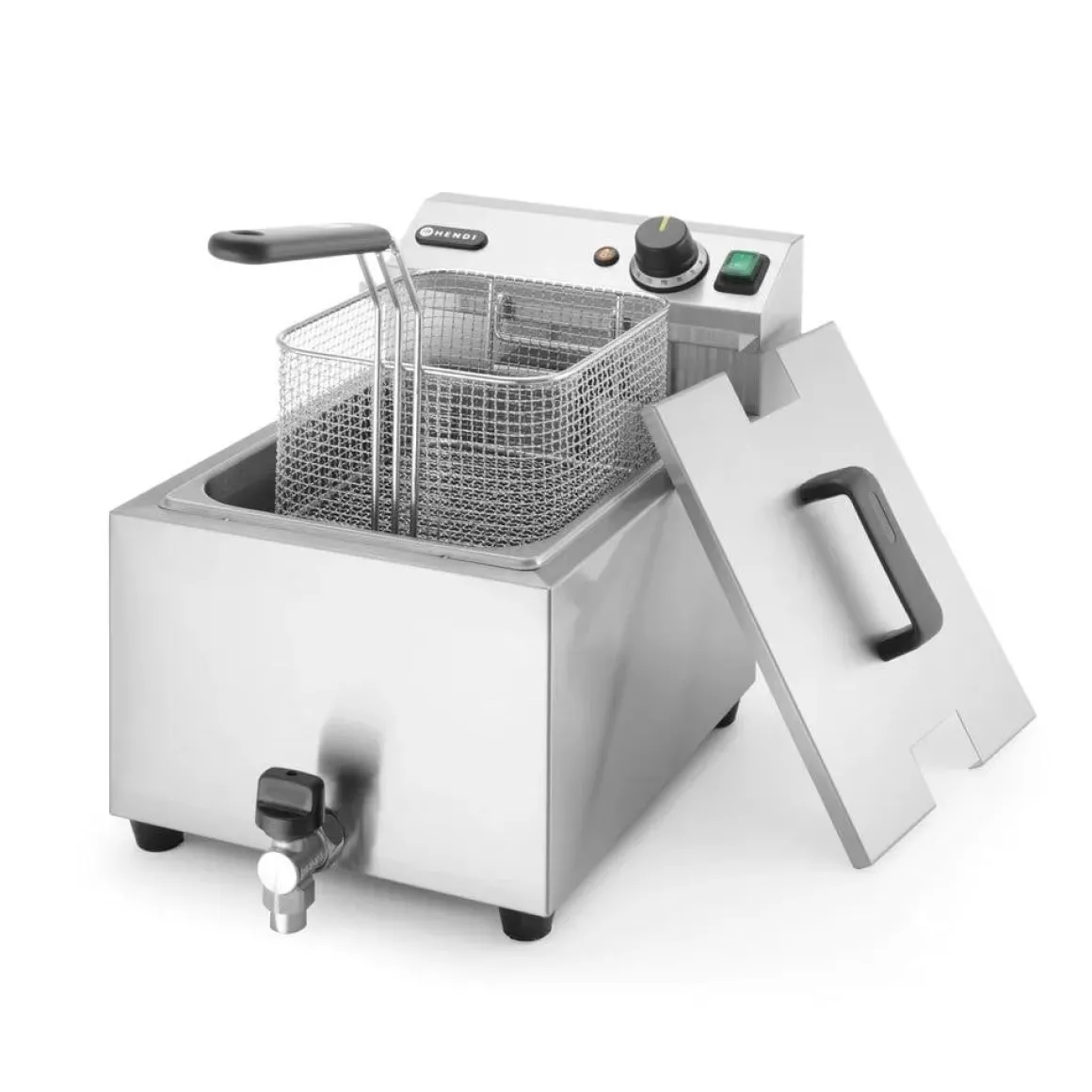 Hendi Friteuse met aftapkraan - 8L