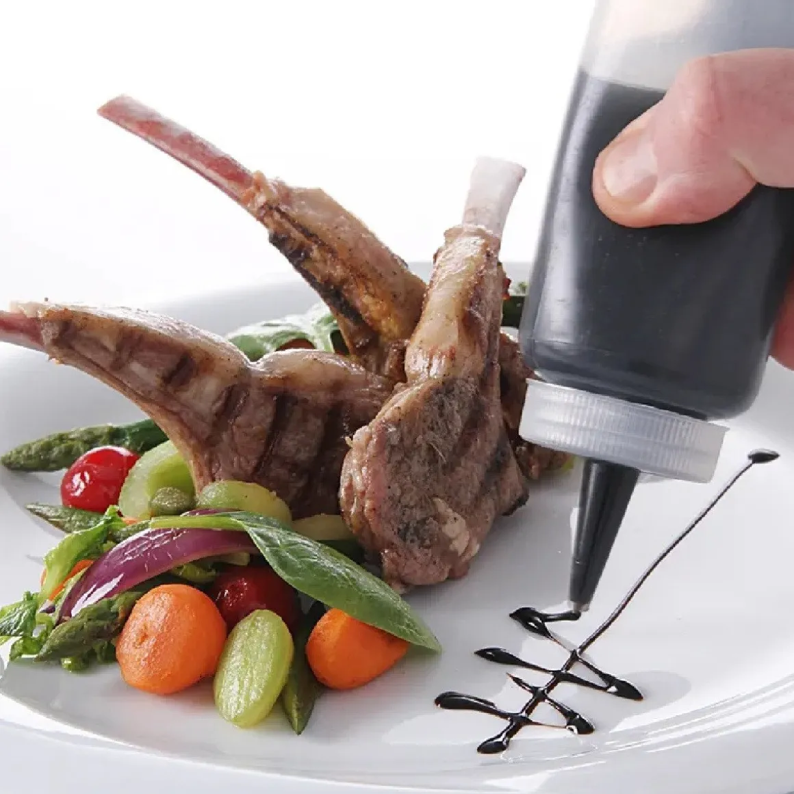 Hendi Knijpfles Transparant 20cl