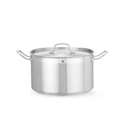 Hendi Kookpan middel 15L met deksel ⌀320x(H)190