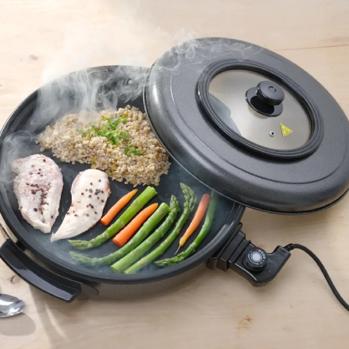 Hendi Partypan Elektrisch Ø40x19cm