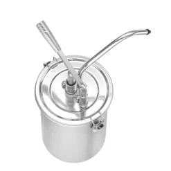 Hendi Sauspomp roestvast staal 4,5L