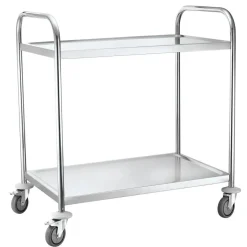 Hendi Serveerwagen 2 plateaus
