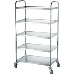 Hendi Serveerwagen 5 plateaus