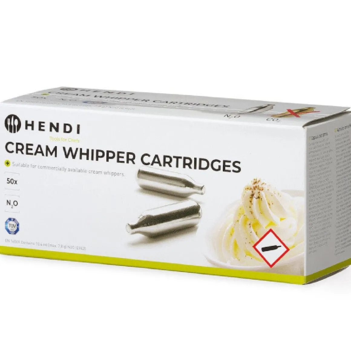 Hendi Slagroompatronen 50st.