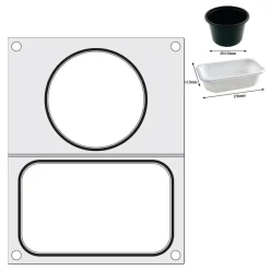 Hendi Traysealer matrix 1x ø115 mm)