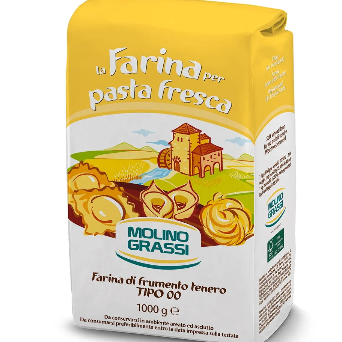 Italiaanse Bloem Farina Tipo 00 (Verse Pasta) 1kg