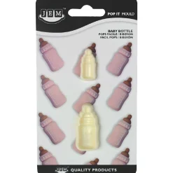 JEM Pop it uitsteker/mal Baby bottle (baby flesje) set/2