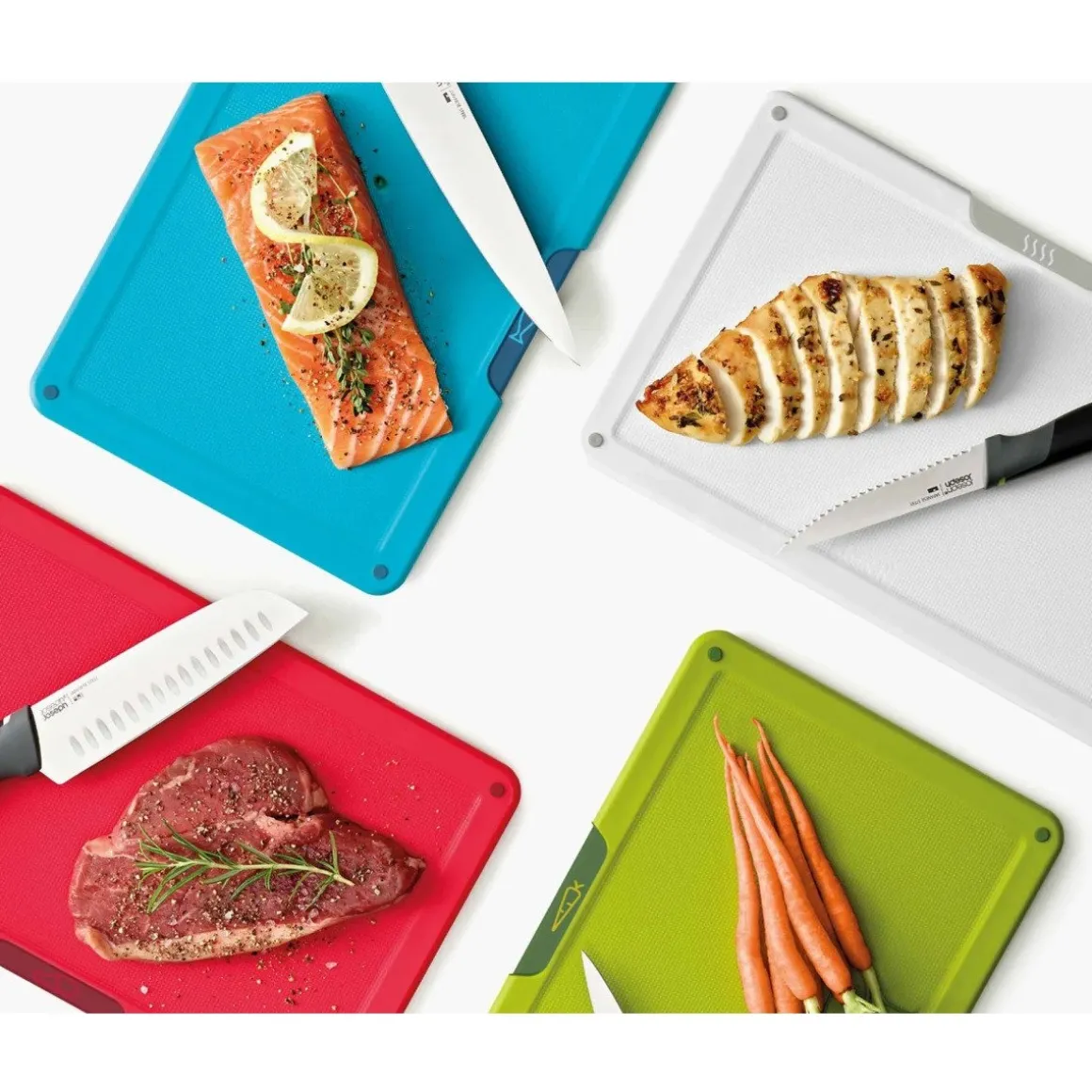 Joseph Joseph Snijplank & Messenset Set/8