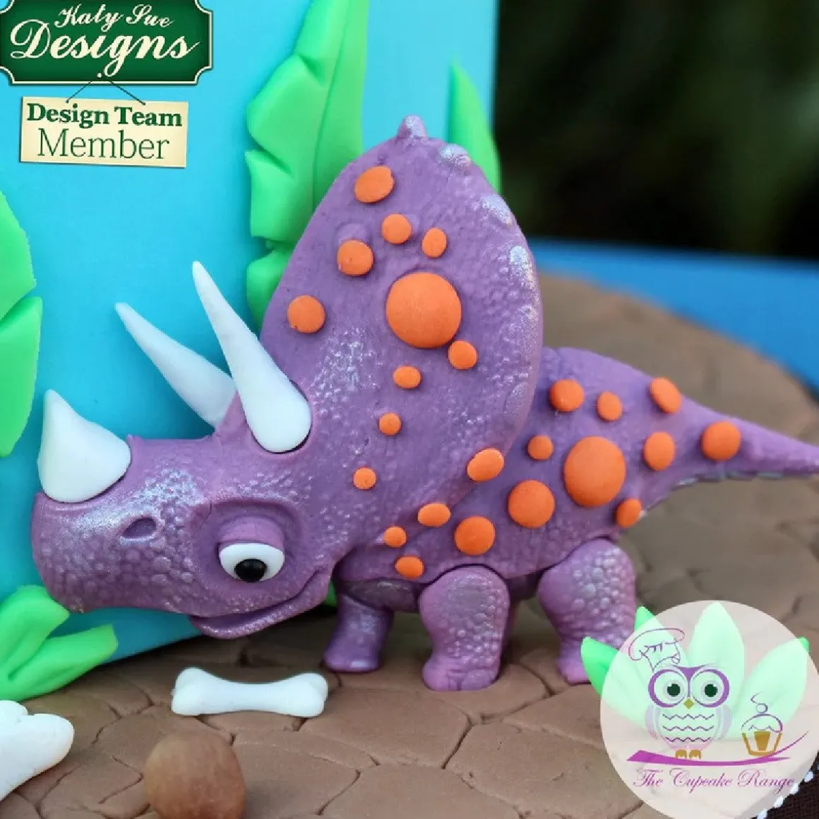 Katy Sue Mold Dino Triceratops**