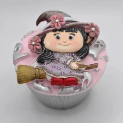 Katy Sue Mold Halloween Heks, Kat en Ketel