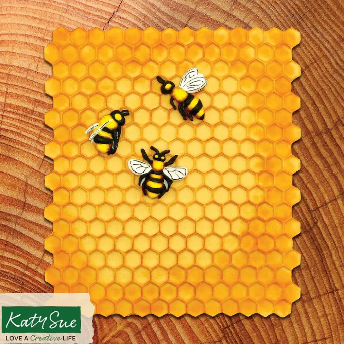 Katy Sue Mold Honingraat en Bijen