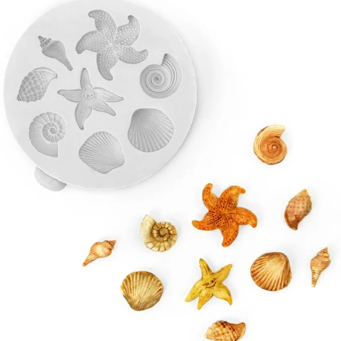 Katy Sue Mold Zeesterren en Schelpen