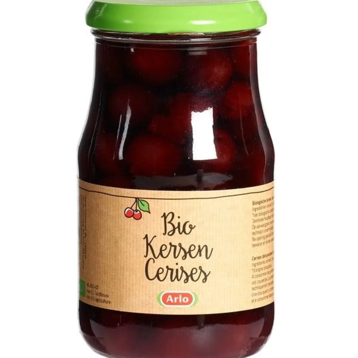 Kersen op Siroop Biologisch 350g