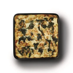 Kitchen Craft Bakblik Emaille Vierkant 23x23x4cm