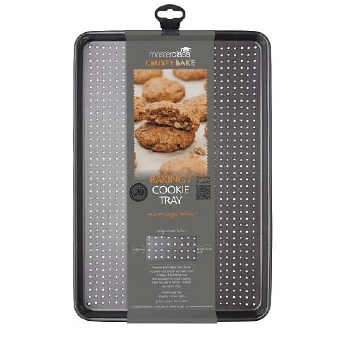 Kitchen Craft Crusty Bake Bakplaat 39,5x27x2cm