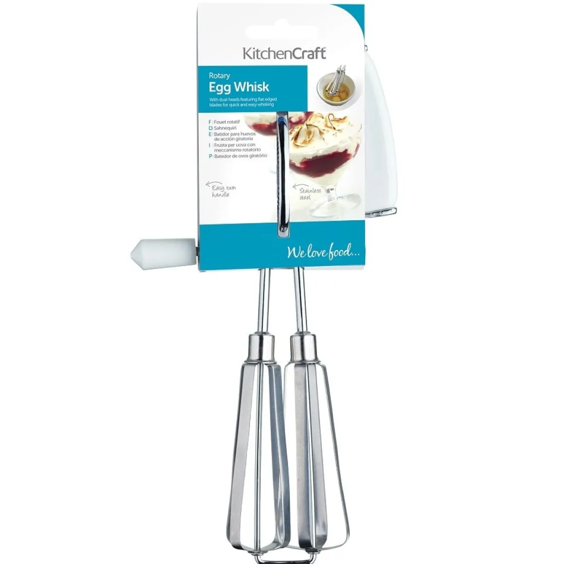 Kitchen Craft Handmixer RVS