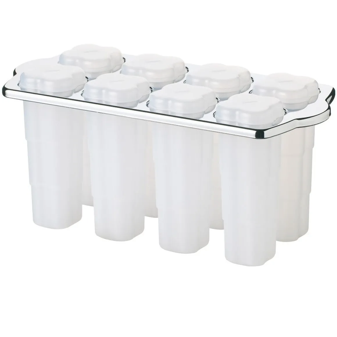 Kitchen Craft IJsvorm voor 8 IJsjes (incl 16 ijsstokjes)