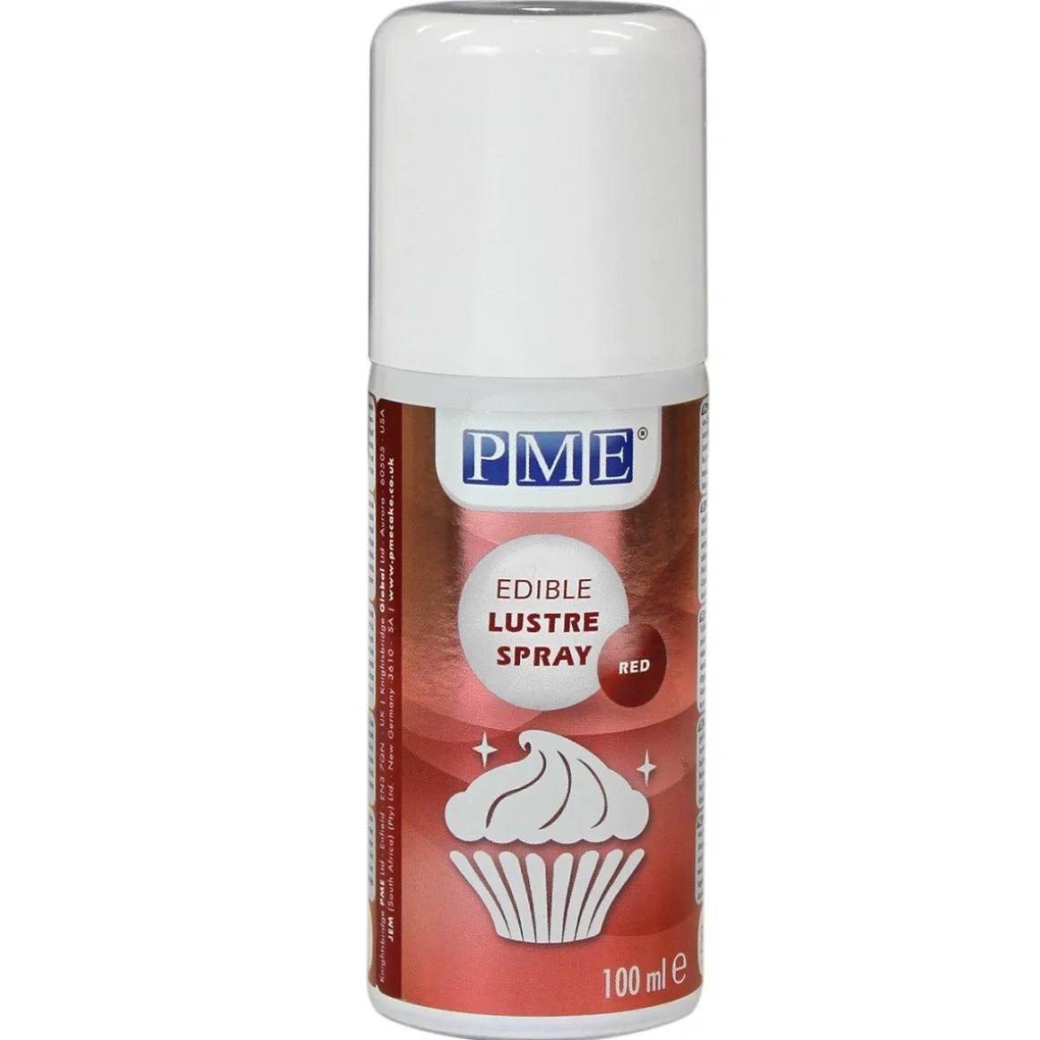 Kleurspray PME Lustre Spray Rood 100ml