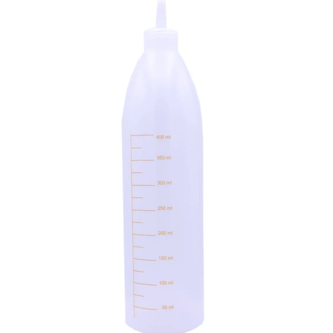 Knijpfles met maataanduiding 500cc.