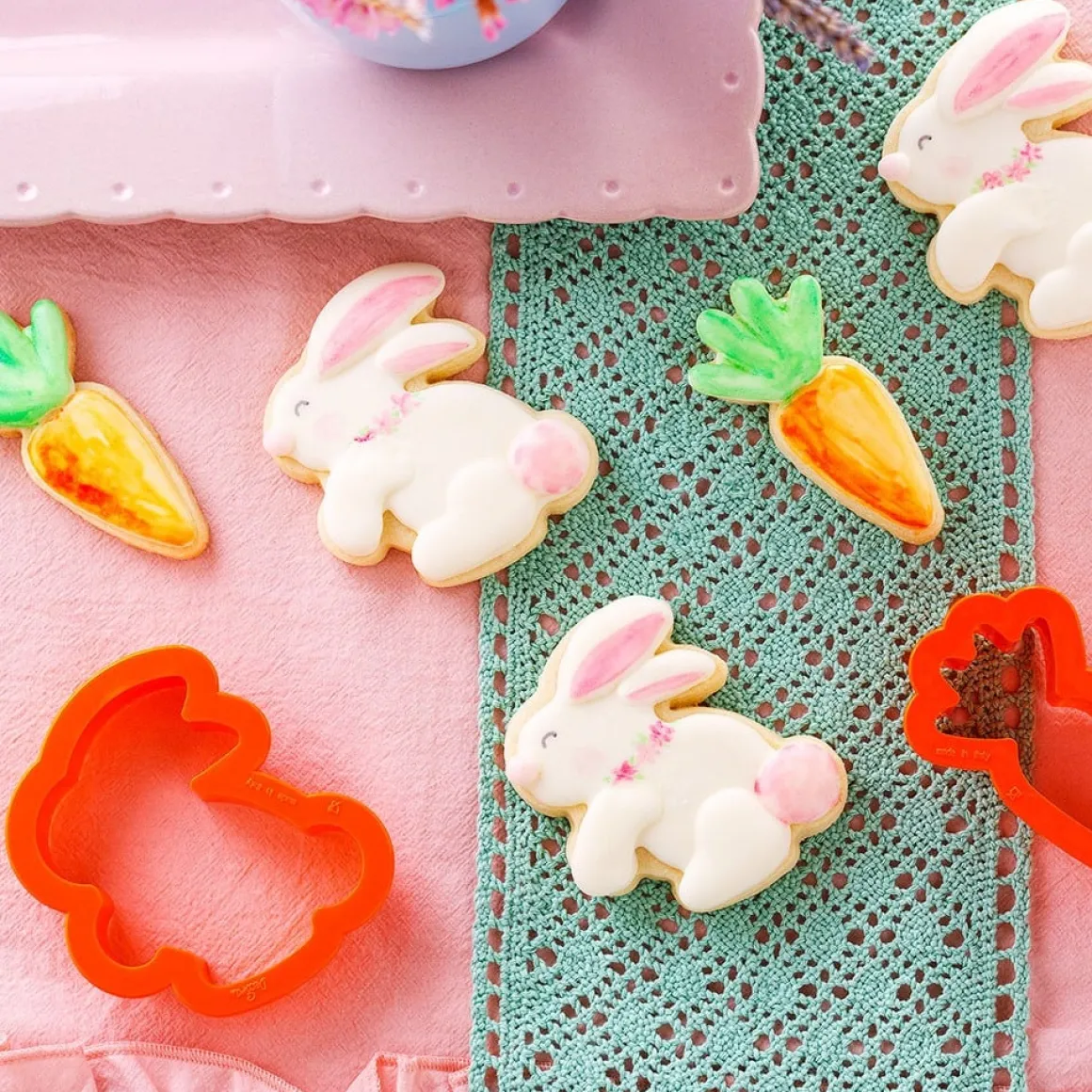 Koekjes Uitsteker Konijn en Wortel