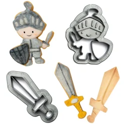 Koekjes Uitsteker Ridder en Zwaard