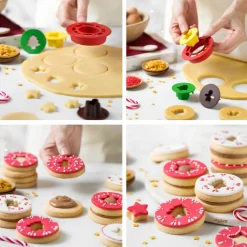 Koekjes Uitsteker Set Kerst Mix & Match 4-delig