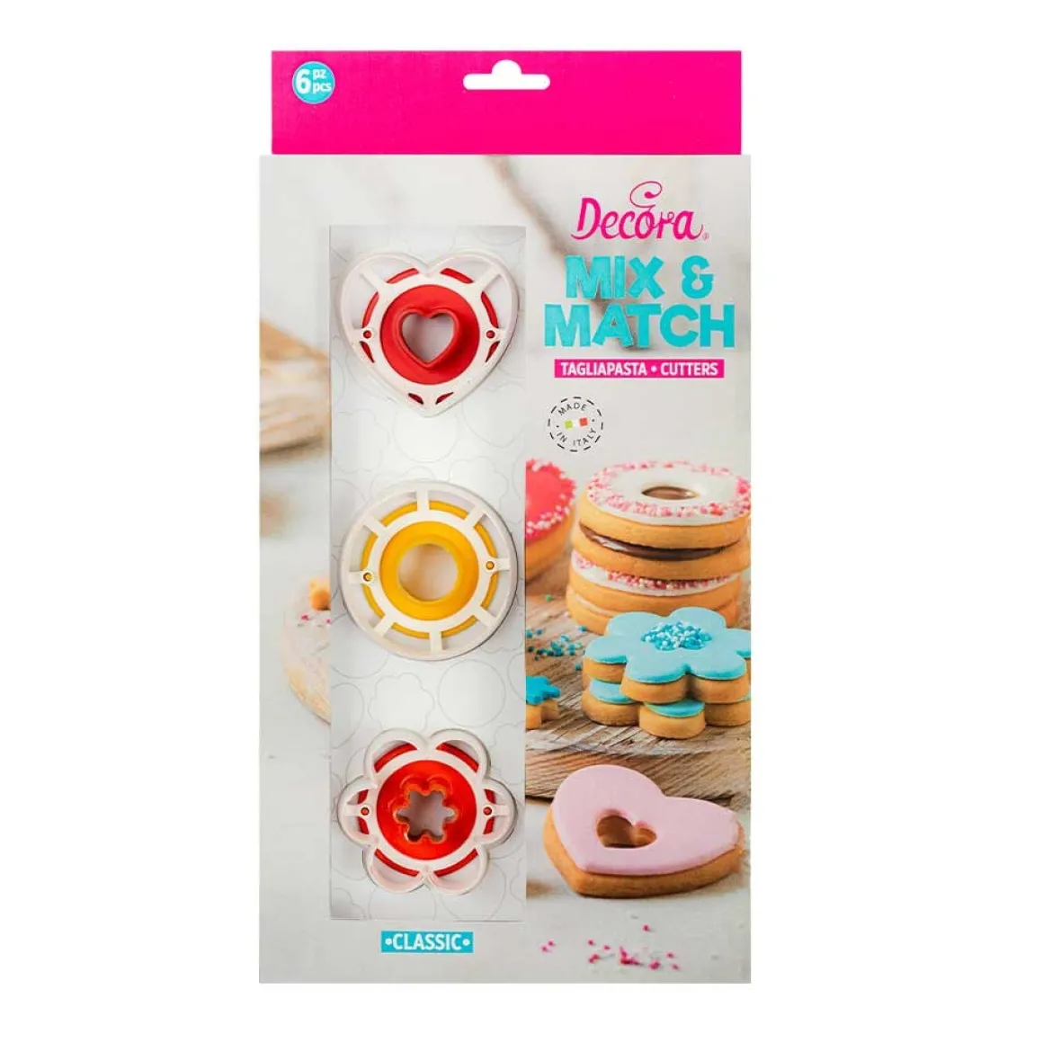 Koekjes Uitsteker Set Mix & Match 6-delig**
