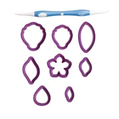 Koekjes Uitstekers Decoreerset Winter 9st.**