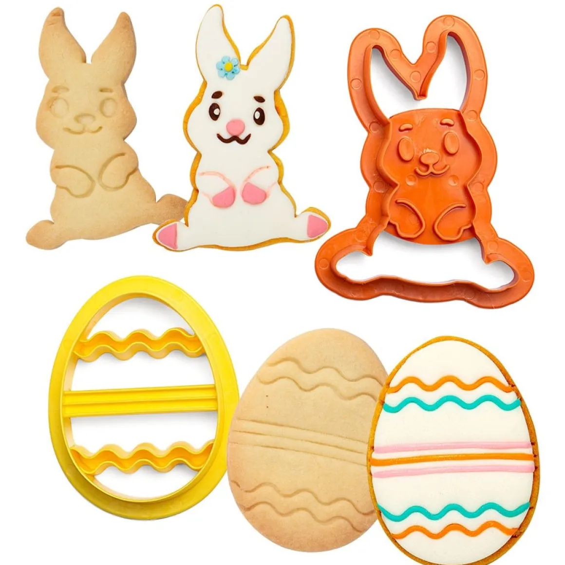 Koekjes Uitstekers Paashaas en Ei